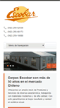 Mobile Screenshot of carpasescobar.cl